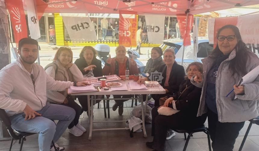 Çankırı’da İmamoğlu’na özgürlük ve erken seçim için imza kampanyası