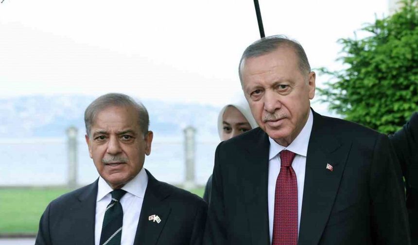 Cumhurbaşkanı Erdoğan Pakistan Başbakanı Şerif ile görüştü