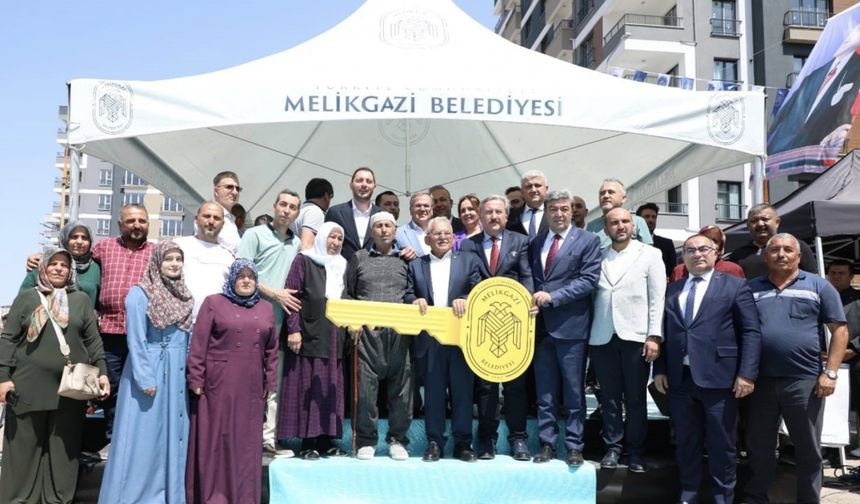 Melikgazi Belediyesi, 120 ailenin hayalini gerçekleştirdi
