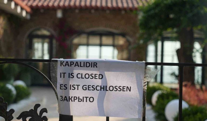 Mermerli Plajı tadilat nedeniyle kapatıldı