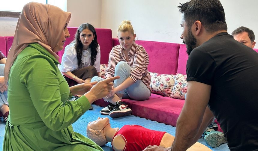 Sinop’ta kurum çalışanlarına hayat kurtaran eğitim