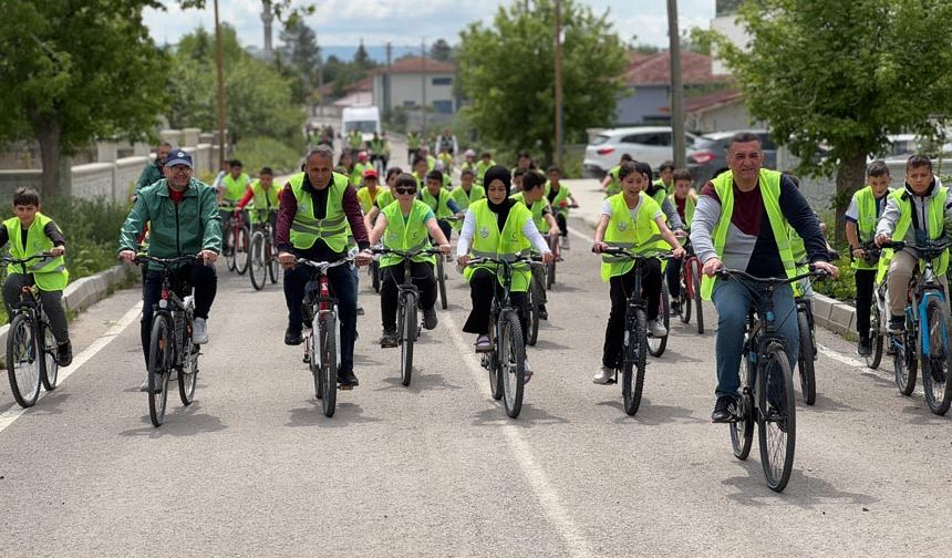 Çerkeş’te 12. Geleneksel Yeşilay Bisiklet Turu düzenlendi