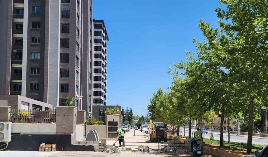 Gaziantep’te kapanan yol iki bina arasında krize neden oldu