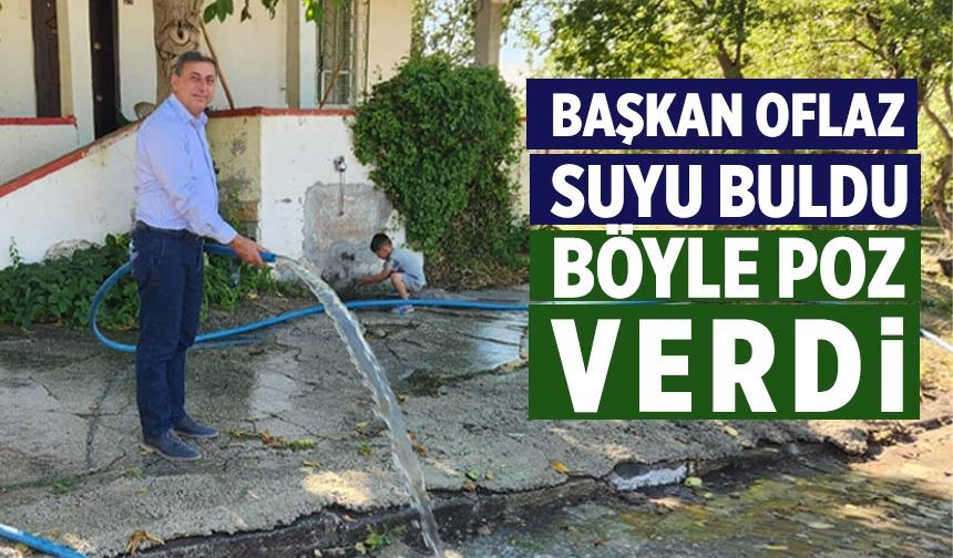 Hoşislamlar Türbesi’nde su sevinci