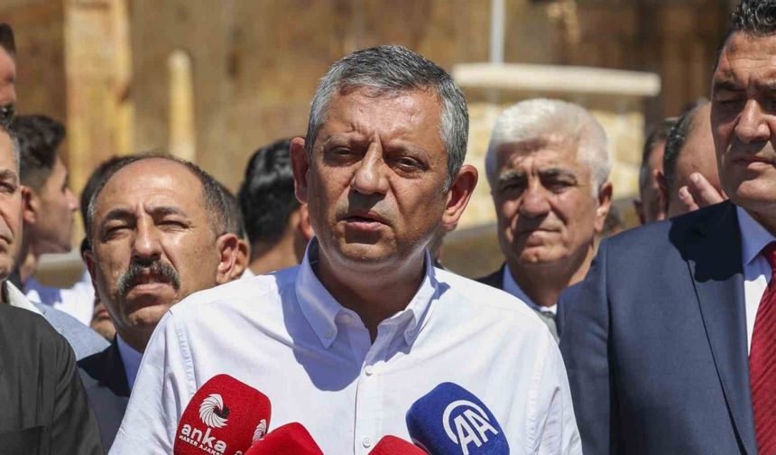 Özgür Özel’den Filistin açıklaması: "Türkiye Büyük Millet Meclisi’ni olağanüstü toplantıya çağırıyoruz"