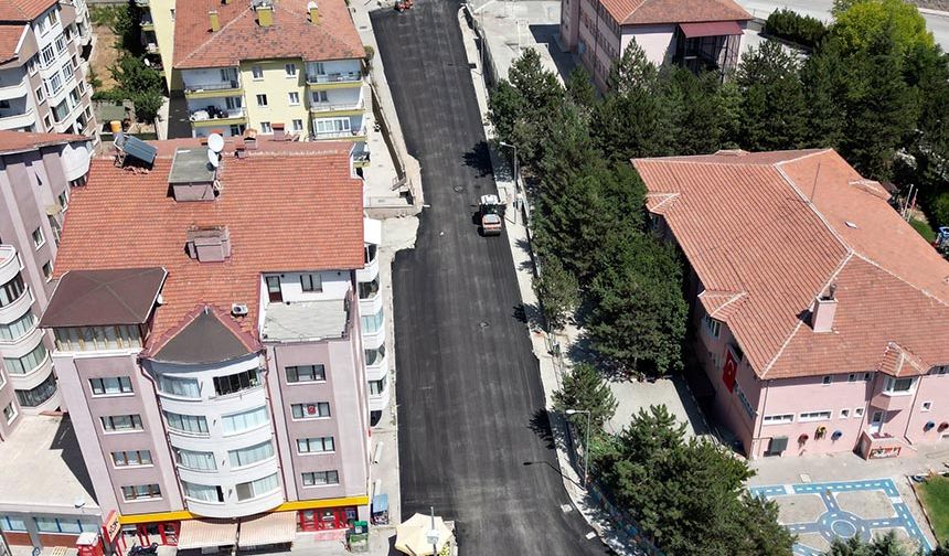 Meteoroloji Sokak’ta alt ve üstyapı çalışmaları tamamlandı