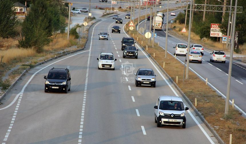 Çankırı’da Trafiğe Kayıtlı Araç Sayısı Açıklandı: 2025’in Yıldızı Motosiklet Oldu