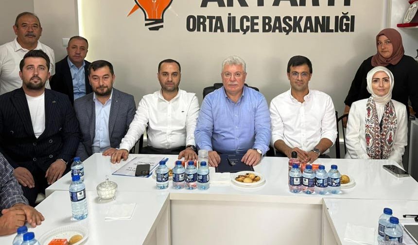 AK Parti Teşkilatı Çankırı genelinde köy ve mahalle başkanlarıyla buluştu