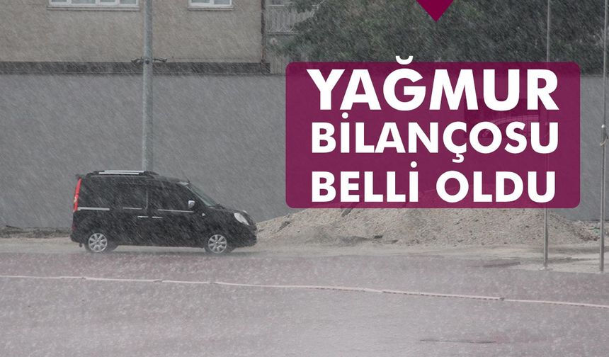 Çankırı’da yağmur bilançosu belli oldu
