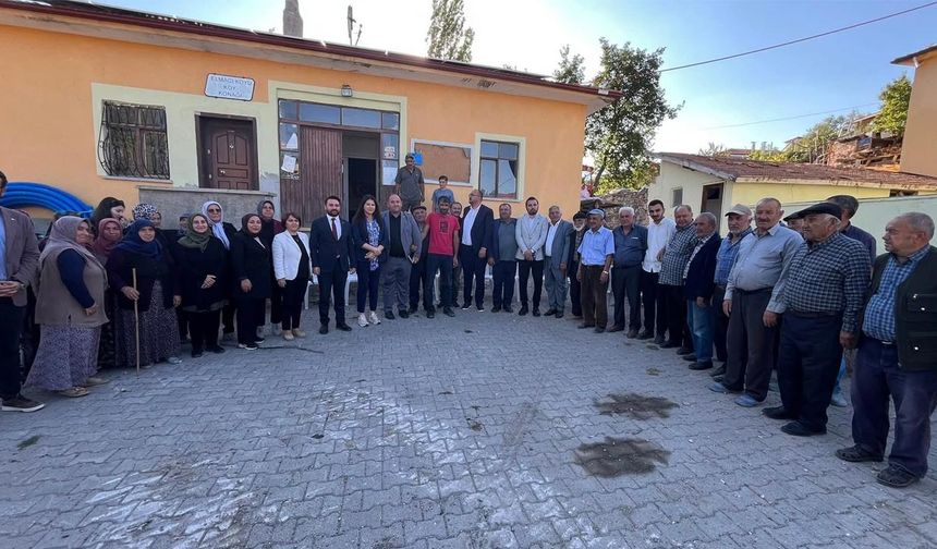 MHP Milletvekili Yılık köy muhtarları ve vatandaşlarla bir araya geldi