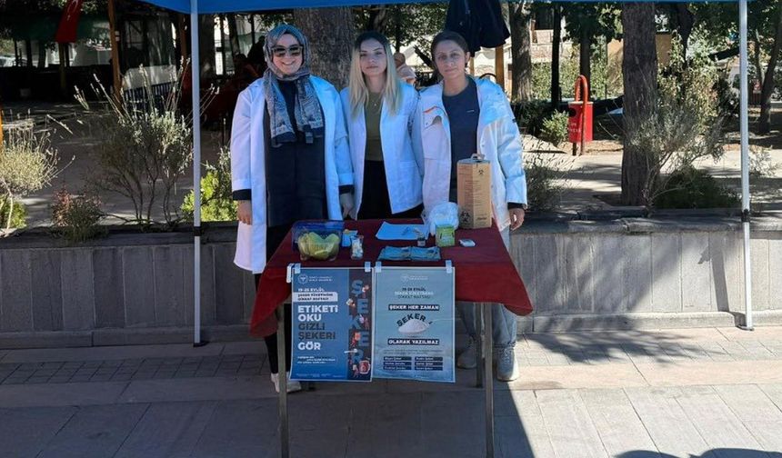 Çankırı’da sağlıklı beslenme için şeker tüketimine dikkat çağrısı
