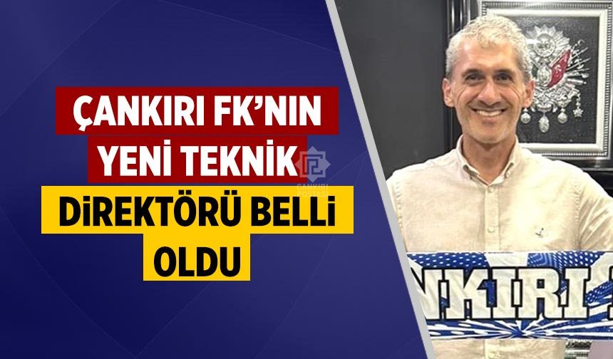 Çankırı FK’nın teknik direktörü belli oldu