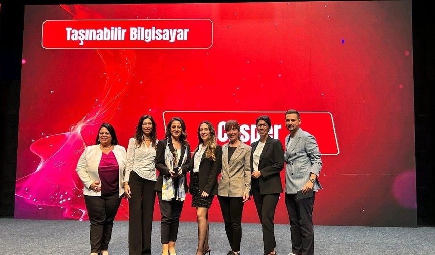 Taşınabilir bilgisayar kategorisinde Türkiye’nin en teknolojik markası belli oldu