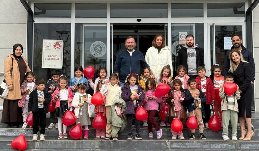 Şabanözü Belediyesi Minik Misafirlerini Ağırladı