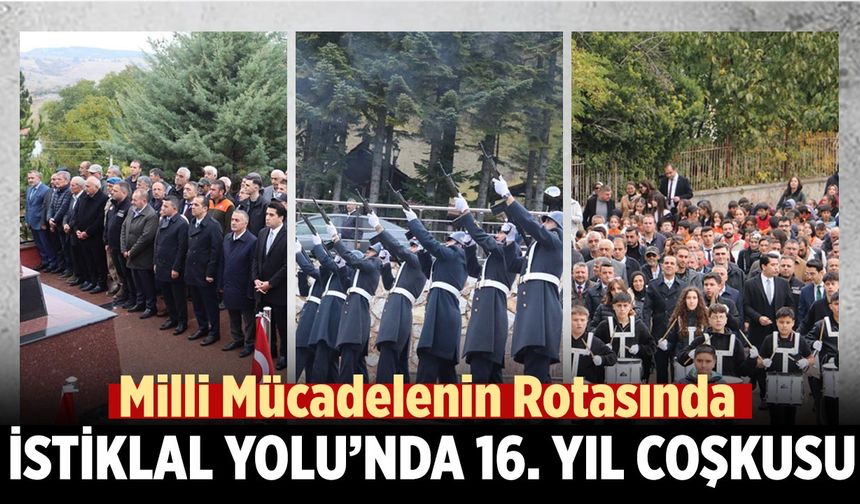 Milli Mücadelenin Rotasında: İstiklal Yolu Yürüyüşü Coşkuyla Başladı