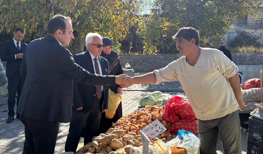 Korgun’da Esnaf ve Vatandaşla Samimi Buluşma