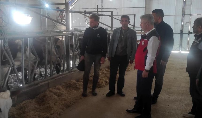 Çankırı İl Tarım Müdürü Candan Orta’da üreticilerle bir araya geldi