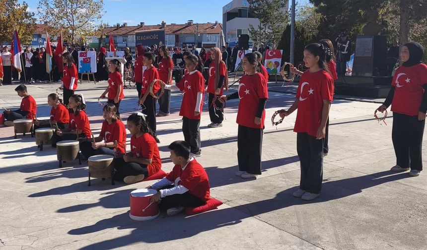 Orta’da Cumhuriyet Bayramı Coşkuyla Kutlandı
