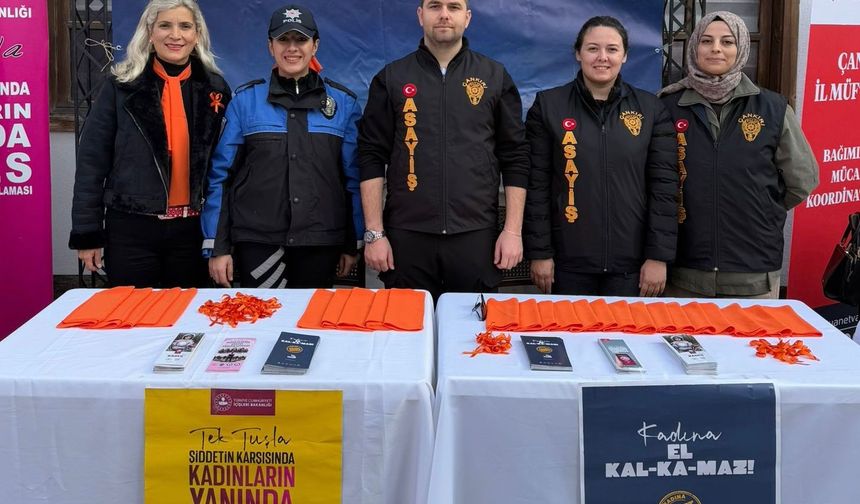 Çankırı'da KADES bilgilendirmesi yapıldı