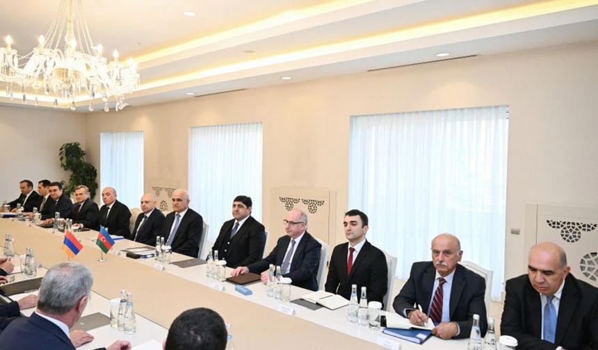 Gebele’de Ermenistan-Azerbaycan Sınır Belirleme Komisyonları 12. Toplantısı düzenlendi