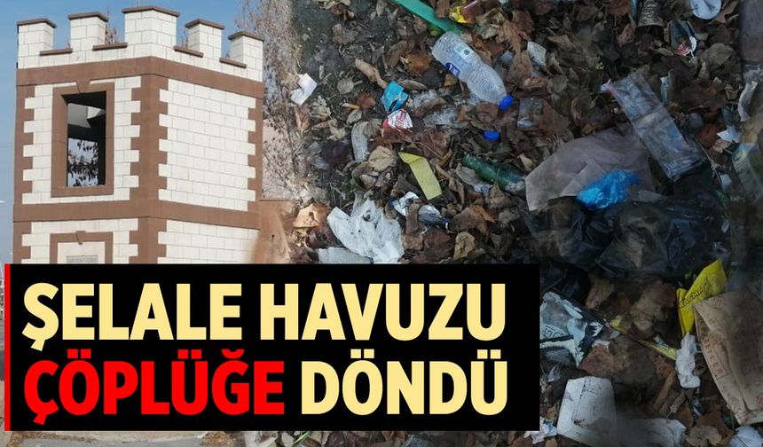 Kırkevler Mahallesi’ndeki Şelaleli Park Çöplüğe Döndü