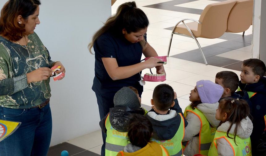 Çankırı Karatekin Üniversitesi’nde Minik Öğrencilere Ağız ve Diş Sağlığı Eğitimi