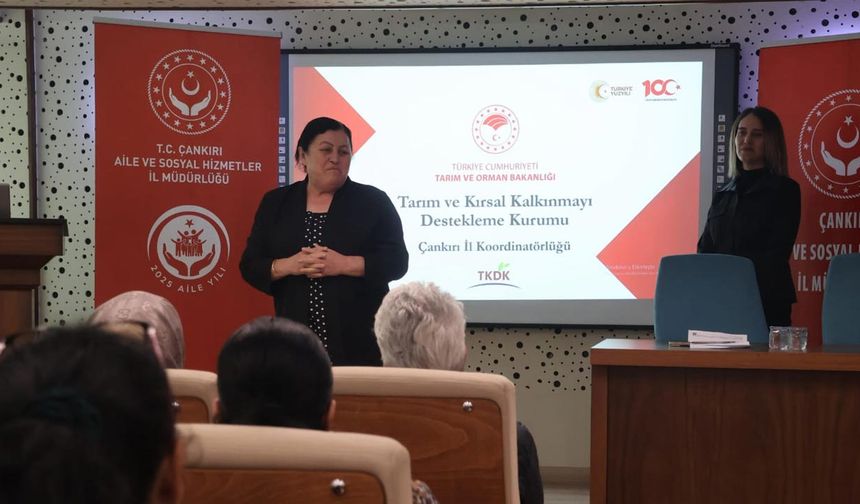 Çankırı’da Kadın Girişimcilere IPARD Proje Hazırlama Eğitimi Düzenlendi