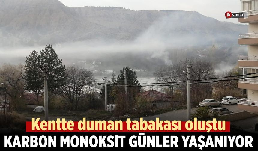 Çankırı’da karbonmonoksit günler yaşanıyor