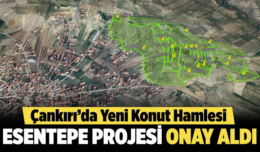 Çankırı’da Yeni Konut Hamlesi: Esentepe Projesi Toki Onayı Aldı