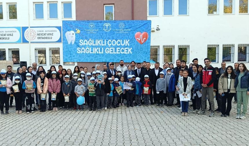 Bayramören’de “Sağlıklı Çocuk, Sağlıklı Gelecek” Etkinliği Düzenlendi