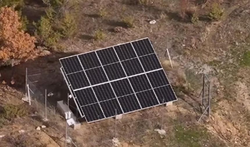 Bayramören Yaylatepesi Köyü Artık Suyunu Güneşten Alıyor