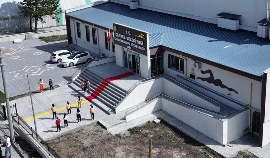 Çerkeş’te Yüzme Eğitimine Yoğun İlgi: Sayı 1.750’ye Ulaştı