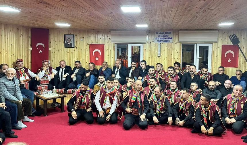 Kurşunlu'nun Göllüce ve Yeşilöz Köylerinde Yaren Gecesi Düzenlendi