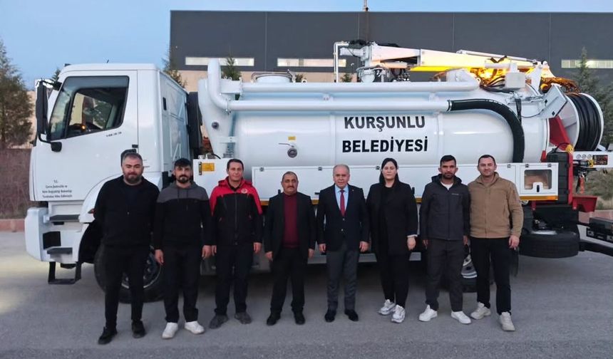 Kurşunlu Belediyesi Araç Filosunu Güçlendiriyor