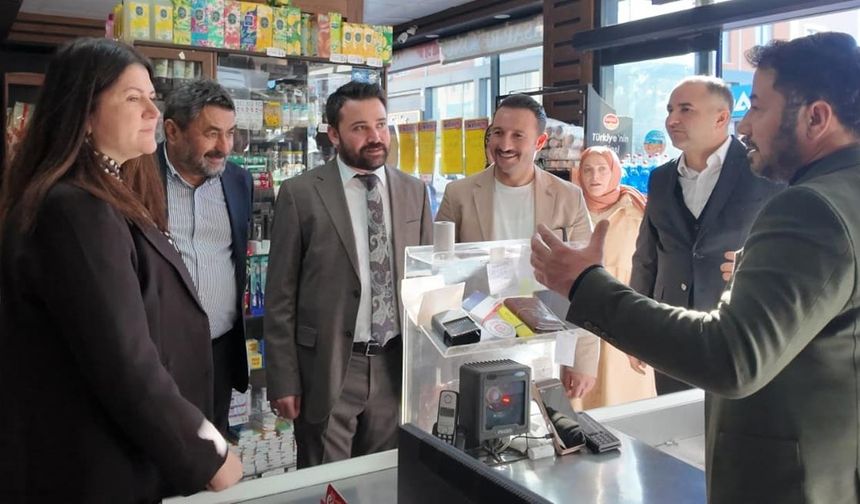 MHP Heyetinden Orta’da “Hayırlı Günler Komşum” Ziyaretleri