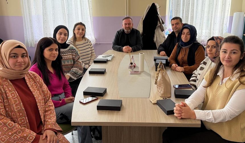 Şabanözü Belediye Başkanı Faik Özcan’dan Öğretmenlere Ziyaret