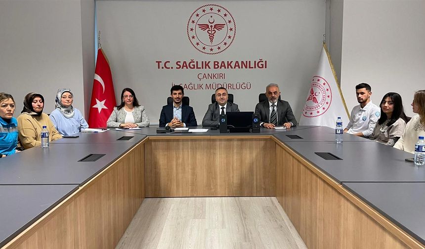 Çankırı’da Evde Sağlık Hizmetleri Değerlendirme Toplantısı Yapıldı