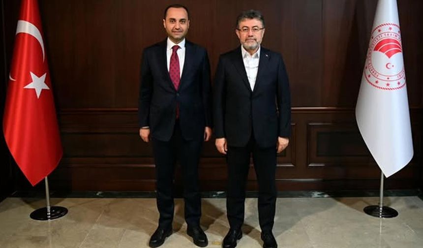 AK Parti Çankırı İl Başkanı Erdoğan’dan Bakan Yumaklı’ya Ziyaret