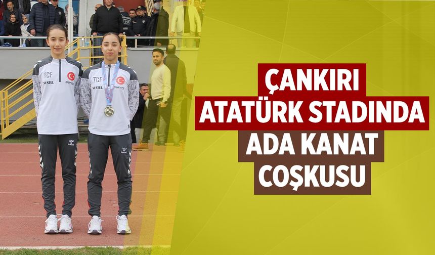 Çankırı Atatürk Stadında Ada Kanat coşkusu