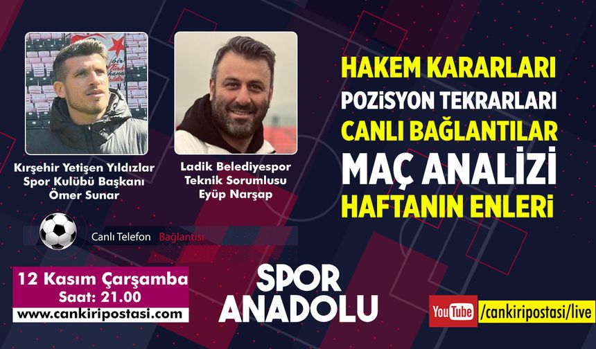 Spor Anadolu 5. Bölümüyle Ekranlarda