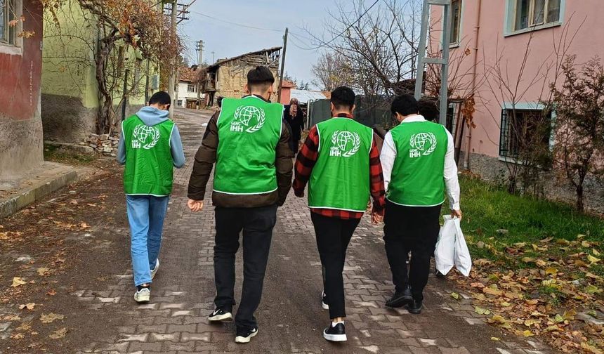 Çankırı İHH’dan Gönüllere Dokunan Yardım Seferberliği