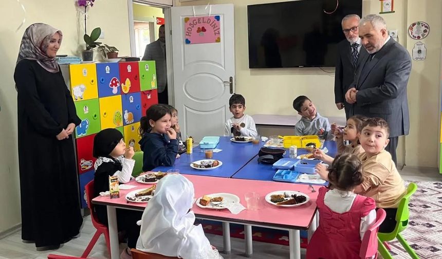 Kızılırmak 4-6 Yaş Kur’an Kursu’nda Yerli Malı Haftası Coşkusu