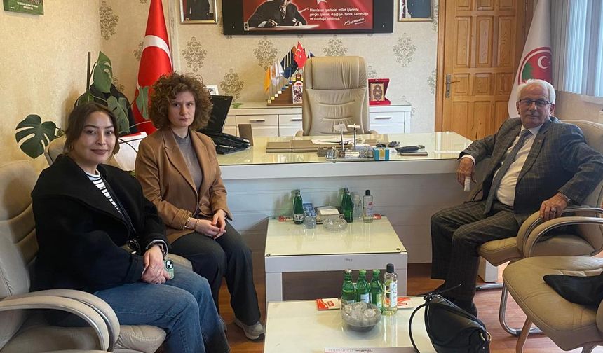 Korgun Çocuk Evleri Sitesi Müdür Vekili Ayhan’dan Başkan Kozan'a Ziyaret