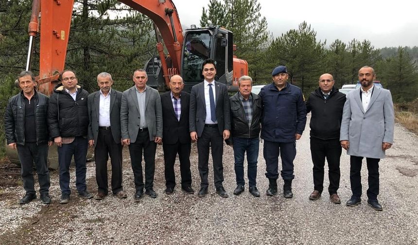 Yapraklı’da KÖYDES ve Yol Çalışmalarına Yakın Takip