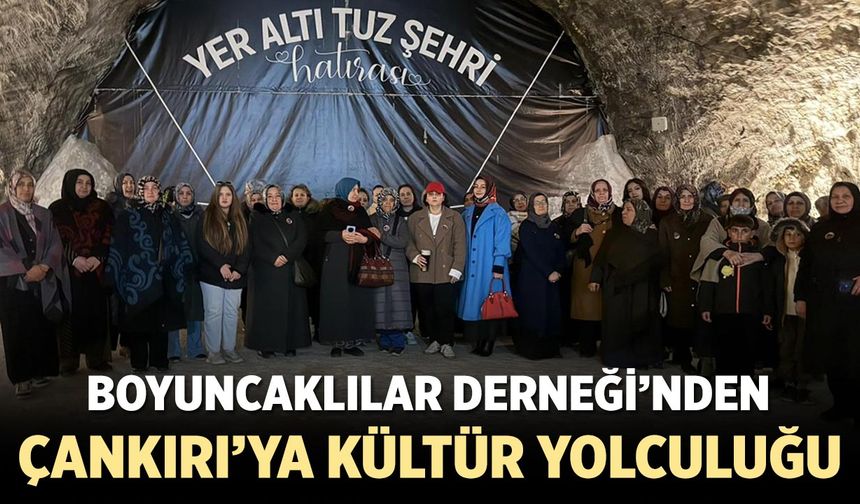 Çerkeş Boyuncaklılar Derneği’nden Çankırı’ya Kültür Yolculuğu