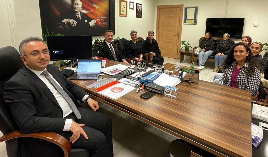 Çankırı ASM Grup Elemanlarından İl Sağlık Müdürüne Ziyaret