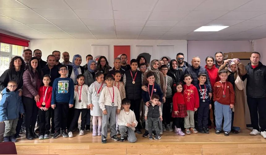 Çankırı’da Küçükler Satranç İl Birinciliği Müsabakaları Tamamlandı
