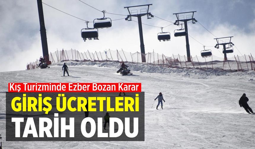 Çankırı Kış Turizminde Önemli Karar: Giriş Ücretleri Tarih Oldu