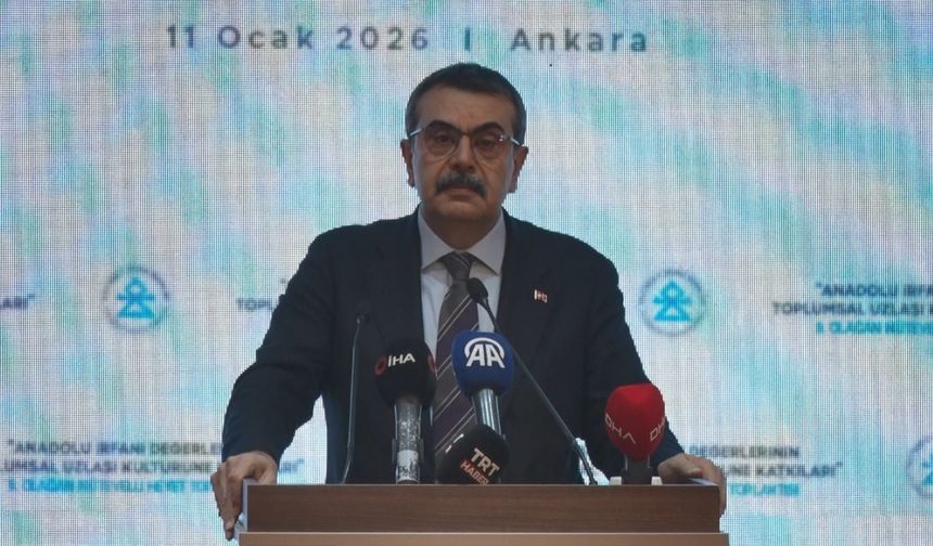 Bakan Tekin: "Türkiye Yüzyılı Maarif Modelimizle irfanımızı toplumsal uzlaşı arayışımızın temel dayanaklarından biri haline getireceğiz"