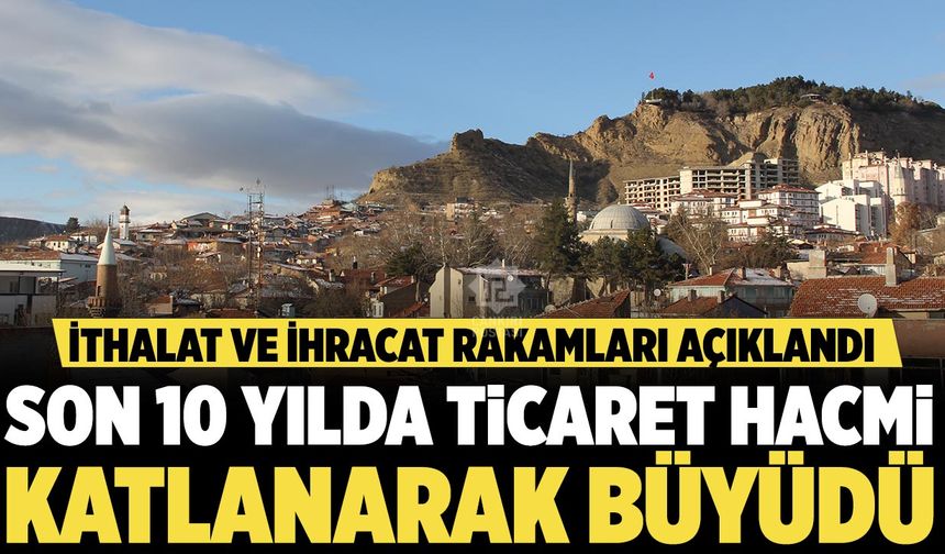 Çankırı’da bir ayda 33 milyon 749 bin dolar ihracat yapıldı